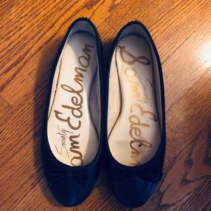 Sam Edelman Shoes - Sam Edelman Black Leather Ballet Flat with Bow Sam Edelman Shoes - Sam Edelman Black Leather Ballet Flat with Bow